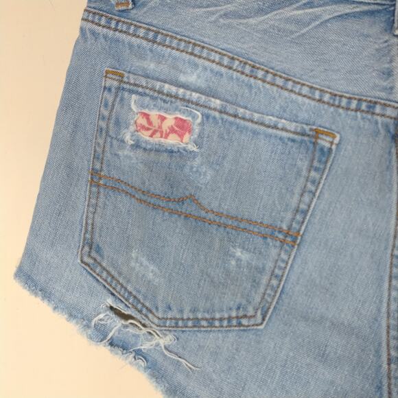 Ralph Lauren Denim & Supply Vintage Distressed Cut-Off Shorts - Picture 8 of 11